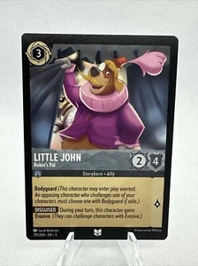 Disney Lorcana: Into The Inklands - Little John Robin’s Pal - 179/204 Regular - Imagen 1 de 2