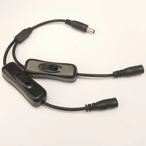 DC Power Splitter - 5.5 x 2.1mm - Twin Switched Outputs - for Powerpacks etc - Picture 1 of 5