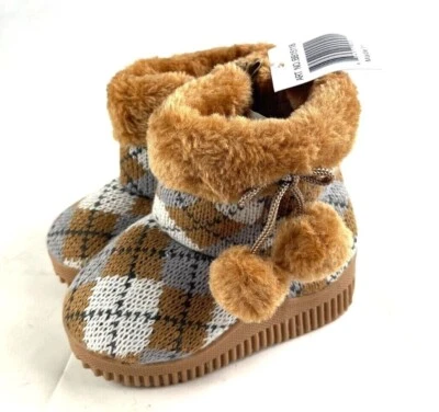 ТЕПЛЫЙ РЕБЕНКА ЯСЕЛЬНОГО ВОЗРАСТА МЛАДЕНЦА ЗИМНИЕ БОТИНКИ ОБУВЬ - Изображение 1 из 4