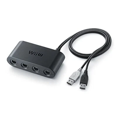 Nintendo Wii U Official Genuine GameCube Controller Adapter WUP-028 Switch NEW - Image 1 of 3