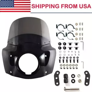 Kit de parabrisas de carenado delantero estilo club para Harley Low Rider S FXLRS 2020-2023 - Imagen 1 de 5