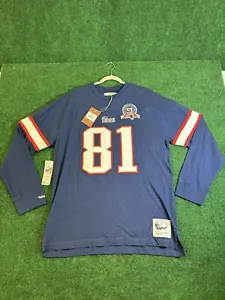 Mitchell & Ness Longsleeve Tee New England Patriots Randy Moss Men’s Size XL - Picture 1 of 8