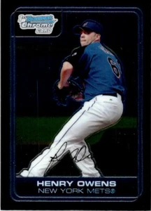 2006 Bowman Chrome Prospects Henry Owens New York Mets #BC92 - Picture 1 of 2