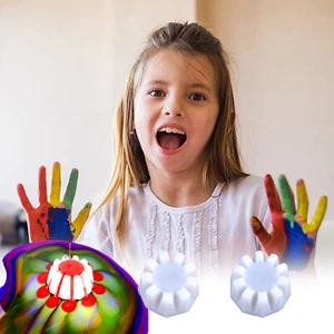 6pcs Silicone Paint Cups Multi-purpose Creating Patterns Silicone Pouring - Picture 1 of 13