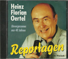 HEINZ FLORIAN OERTEL - Reportagen, CD ! Handsigniert !!! Unvergessenes aus 40 J.