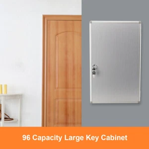 Key Cabinet 96 Key Capacity Key Safe Wall Mounted Estate Agent / Garage Workshop - Picture 1 of 12
