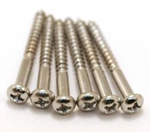 12x Original Fender Vintage Style Stratocaster Bridge Mounting Screws 0016170049