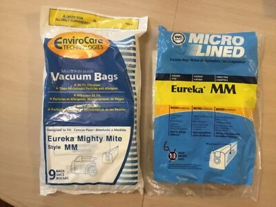 15 micro filtration Vacuum Bags for Eureka MM Mighty Mite 3670 and 3680 Canister - Image 1 of 2