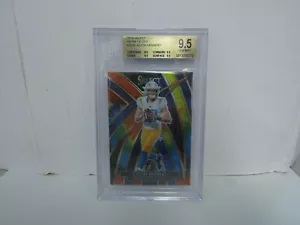 BGS 9.5 TRUE GEM 2020 Select Justin Herbert XRC Tie-Dye Jersey Number 10/25