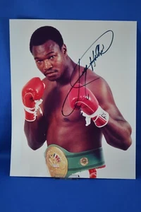 LARRY HOLMES - AUTOGRAPHED SIGNED 8x10 PHOTO with COA - Picture 1 of 1