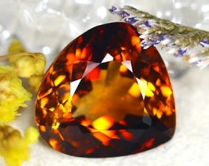 Natural 16.20 Ct Bi -Color Changing Andalusite EGL Certified Pear Loose Gemstone - Picture 1 of 4
