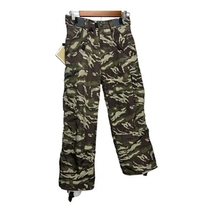 NWT Turbine Performance Boardwear Boys Camo Cargo Snowboard/Ski Pants. Small - Picture 1 of 8