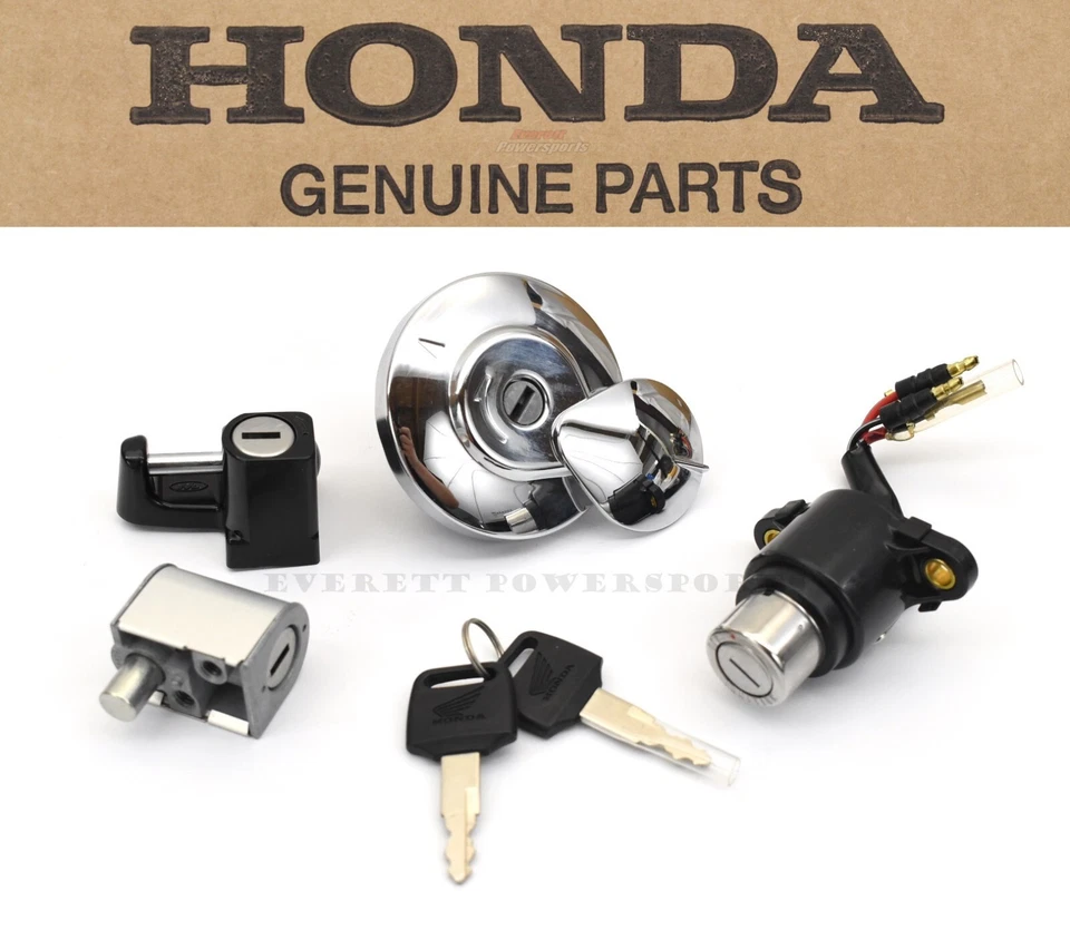Замок комплект ключ переключатель 96-16 CMX250 C C2 X Rebel зажигания сиденье топлива газ крышка #X226 - Изображение 1 из 4