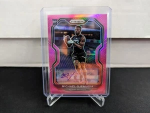 Prizm Michael Ojemudia 2020 rosa Prizm novato automático autógrafo RC Broncos 317 - Imagen 1 de 2