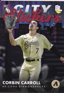 2023 Topps Big League - City Slickers #CS-19 Corbin Carroll (RC) - Diamonbacks - Picture 1 of 2