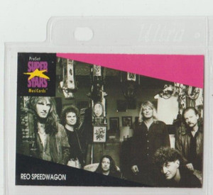 REO SPEEDWAGON 1991 PROSET SUPERSTAR MUSIC CARDS #225