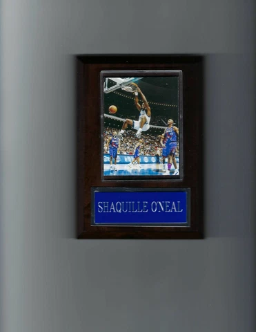 SHAQUILLE O'NEAL PLAQUE ORLANDO MAGIC BASKETBALL NBA SHAQ Cover