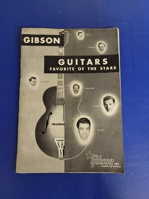 VINTAGE 1943-44 GIBSON GUITARS CATALOG "FAVORITE OF THE STARS" - Image 1 of 4