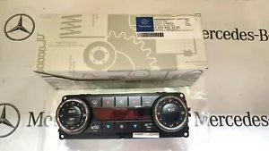 MERCEDES W203 W209 CLIMATE CONTROL UNIT GENUINE NEW A2038303285 - Picture 1 of 3