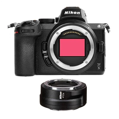 Nikon Z5 Mirrorless + FTZ II Adapter. 1 Year Warranty - Next Day Delivery - Image 1 of 4