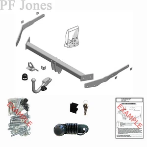 Barra de remolque de borde para Ford Focus Estate 2010-2018 - barra de remolque desmontable - Imagen 1 de 2