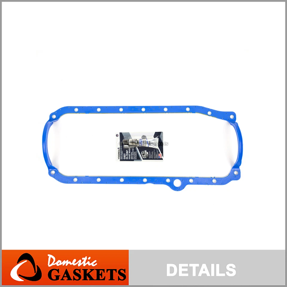 Junta de cárter de aceite para 86-02 Cadillac Chevrolet GMC Pontiac 4,3 L 5,0 L 5,7 L Foto 1 de 2