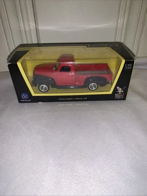 1950 GMC Pickup Truck Red and Black 1/43 Diecast Model Car by Road Signature - Image 1 of 4