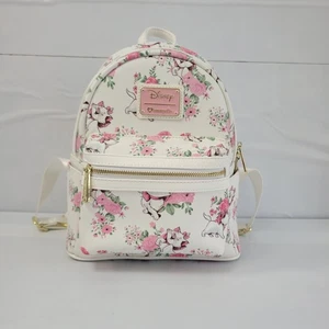 Loungefly x Disney The Aristocats Marie Floral Allover-Print Mini Backpack - Picture 1 of 16