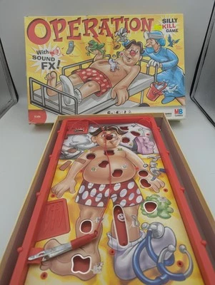 Operation Silly Skill Game With Sound FX! by Hasbro - Image 1 of 4