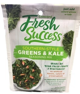 Concord GREENS & KALE SEASONING-Southern Style -18 (eighteen) 1oz packets - Picture 1 of 3