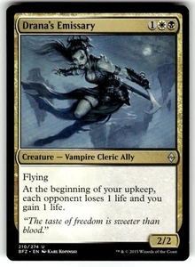 Drana's Emissary Battle for Zendikar Regular MTG - Picture 1 of 2
