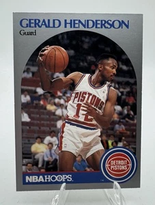 Aros de la NBA 1990-91 #106 Gerald Henderson Detroit Pistons - Imagen 1 de 2
