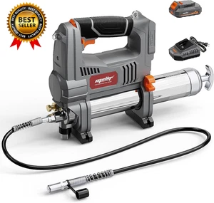 Kit Pistola Grasso Senza Fili Compatibile con Batteria 20V MAX, 10000 PSI 5 Velocità Grassi - Foto 1 di 8