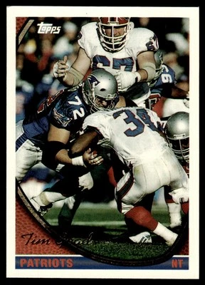 1994 Topps Tim Goad New England Patriots #134 - Image 1 of 2