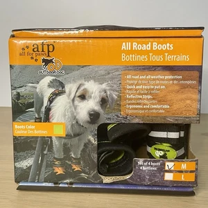 All For Paws Outdoor All Road Dog Boots Size Medium New in Box - Picture 1 of 6