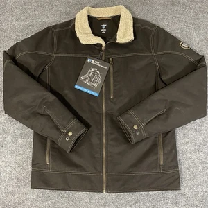 Kuhl Burr Insulated Mens Large Vintage Patina Dye Full Zip Gorpcore Jacket Read - Picture 1 of 23