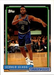 1992-93 Topps #171 Gerald Glass - Picture 1 of 2