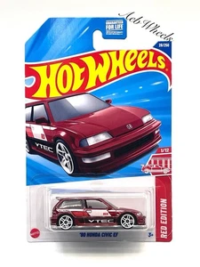 Honda Civic EF 2025 Hot Wheels Target Red Edition '90 (rojo) #28 - Imagen 1 de 2