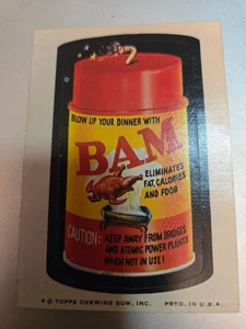 1974 Topps Wacky Packages BAM Series 8 Packs - Bild 1 von 2