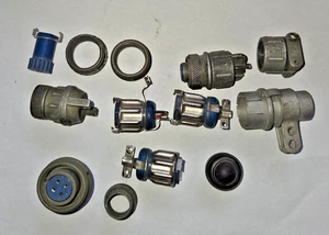 Misc. Bendix and Amphenol Electrical Connectors - Bild 1 von 5