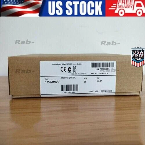 New Factory Sealed 1756-M16SE SER A ControlLogix 8--Axis Sercos Interface Module - Image 1 of 1