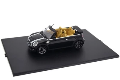 Selten 1/43 Minichamps Mini Cooper S Cabrio R57 2009 Midnight Black Dealermodell - Bild 1 von 4