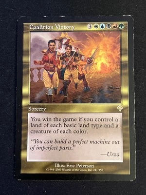 1x Coalition Victory (241) Invasion HP MTG Magic the Gathering x1 MKE - Image 1 of 2