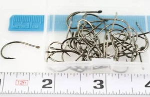 3# 100 Pieces YIDOU JAPAN Fishing Hooks Flatted End (No Eye Hole) - Picture 1 of 1