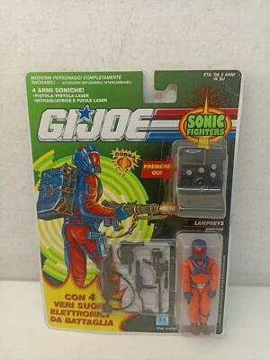 Gi Joe Lampreys 1991 Sonic Fighters Hasbro MOC Action Figure SIGILLATO-ZR-N9 - Immagine 1 di 4