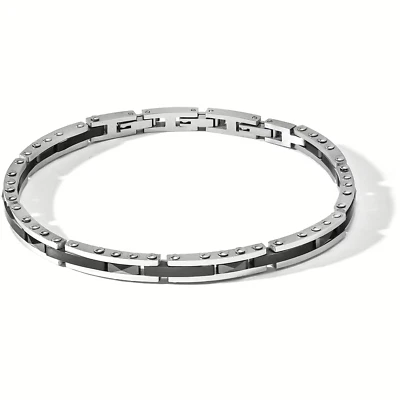 COMETE GIOIELLI CERAMIK  BRACCIALE UOMO UBR1150   NUOVO GARANZIA UFFICIALE - Immagine 1 di 2