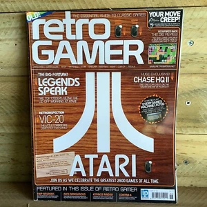 RETRO GAMER MAGAZINE UK MAGAZINE ATARI EDITION COMPLETE - Picture 1 of 3