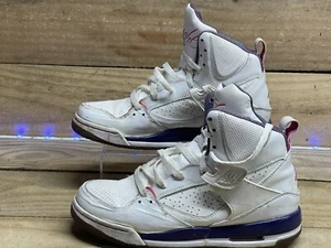 Scarpe da basket/sneakers Nike Air Jordan Flight 45 High (GS) taglia 7Y 524864-116 - Foto 1 di 8