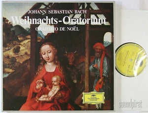 KARL RICHTER WUNDERLICH BACH CHRISTMAS ORATORIO DGG STEREO 2LP CLUB EDITION NM - Picture 1 of 1