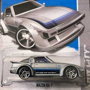 HOT WHEELS #22 MAZDA RX-7 Silver HW City 1:64 New - Picture 1 of 4